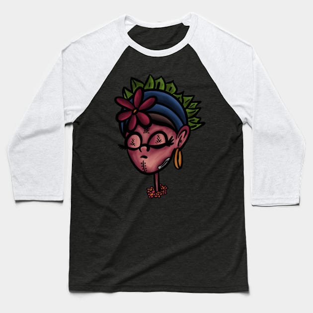 Amazagh face Baseball T-Shirt by Tifaw